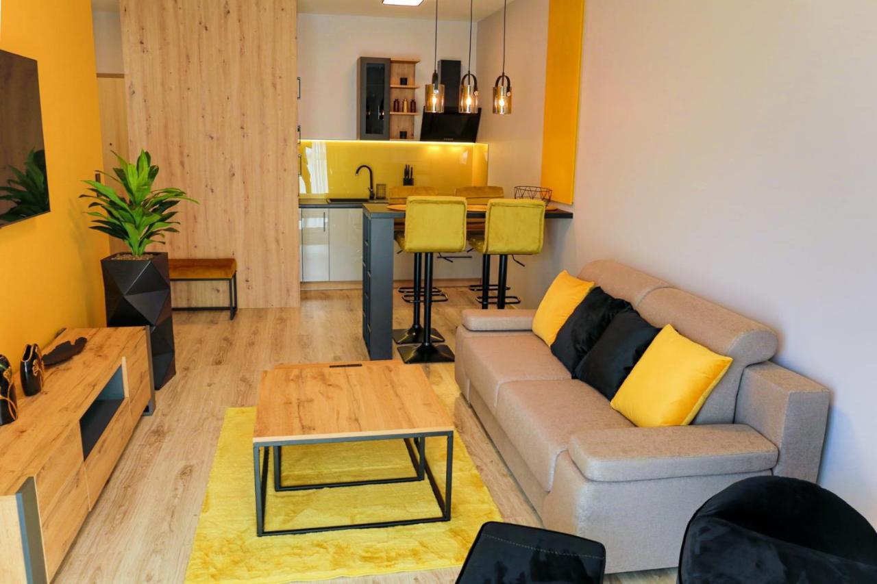 Apartament Elegance Yellow W Let'S Sea Basen&Spa Gąski Exteriör bild